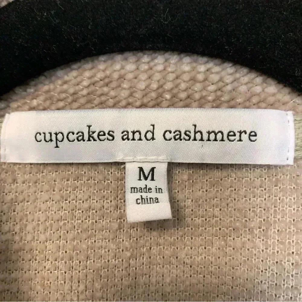 cupcakes & cashmere full zip bomber  jacket - Picture 2 of 5